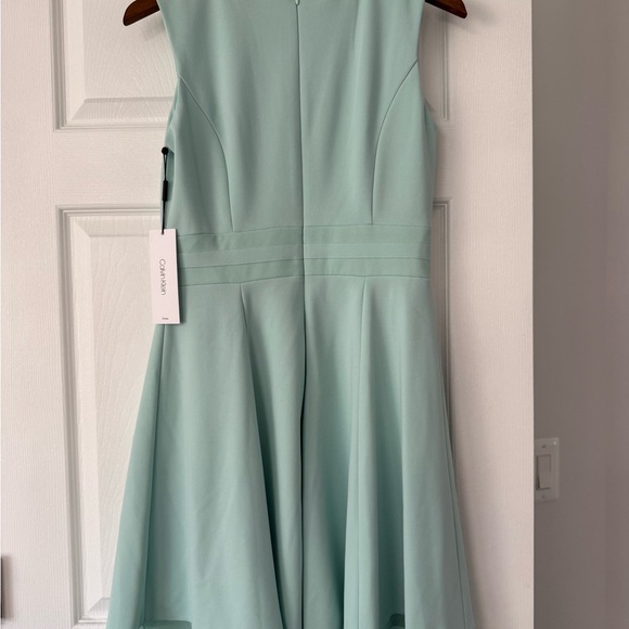 Calvin Klein Light Blue Midi Dress - Picture 11 of 12